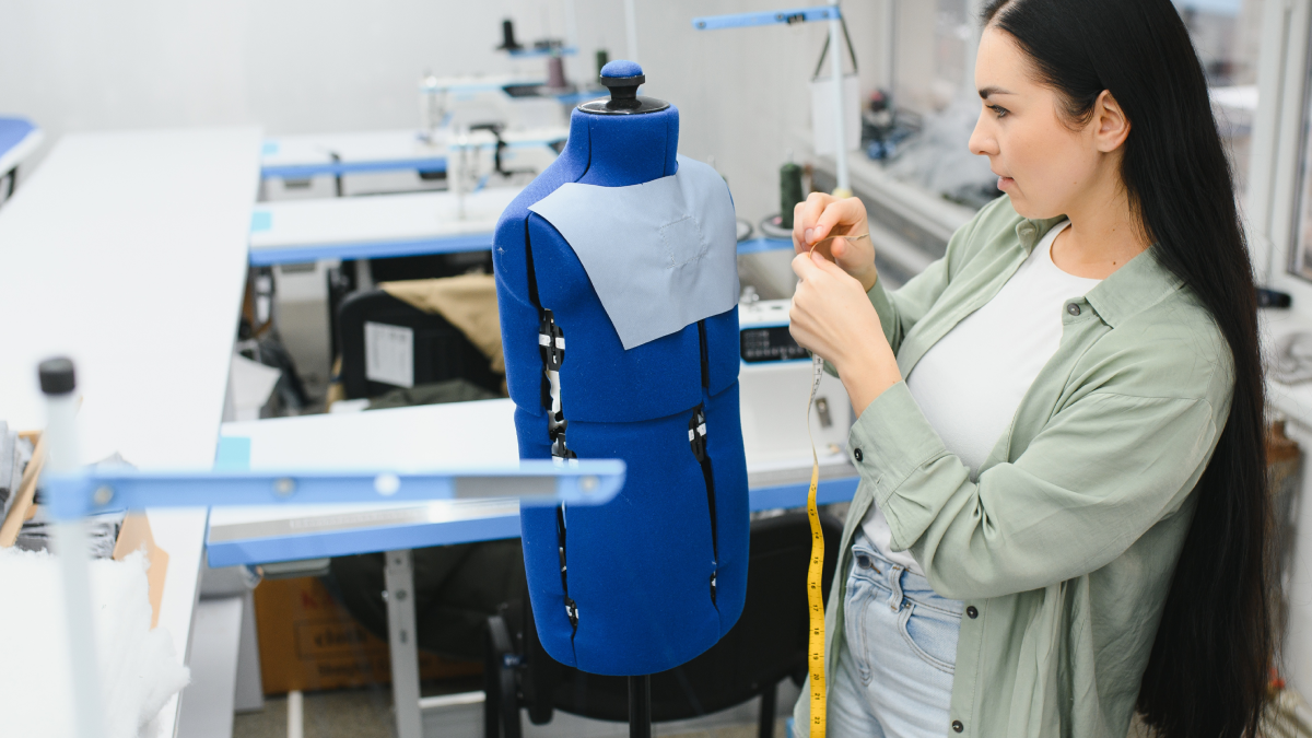 Lavorazione tessuti moda